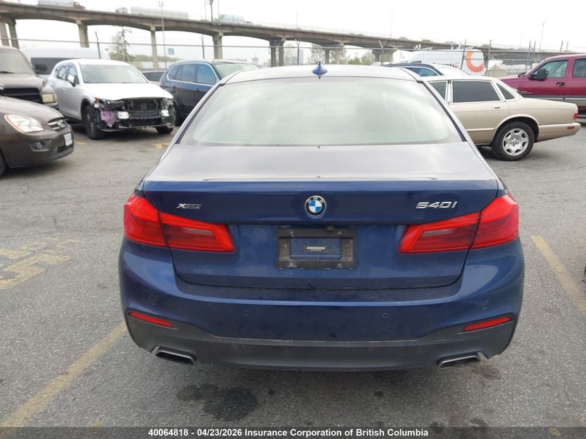 2018 BMW 540I VIN: WBAJE7C59JWD53583 Lot: 40064818