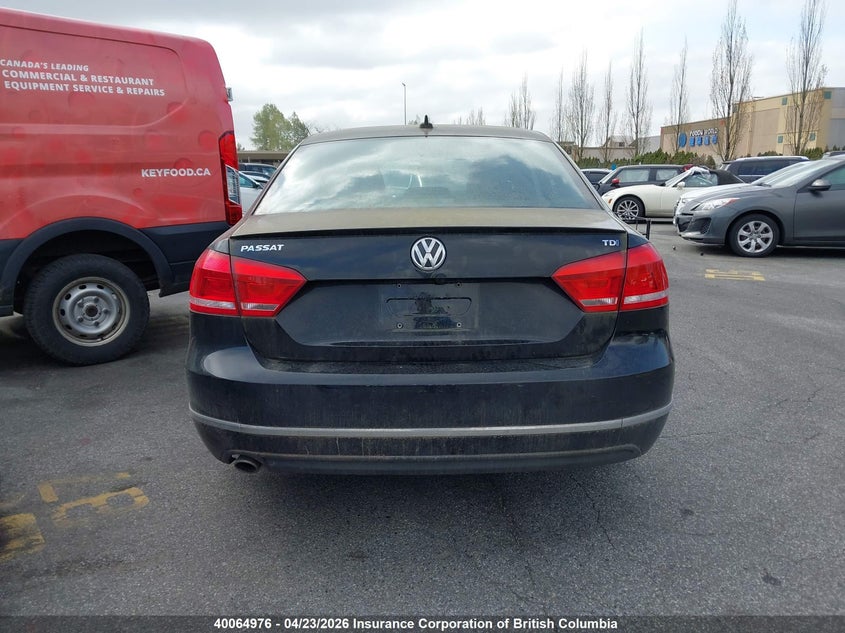 2013 Volkswagen Passat Sel VIN: 1VWCN7A39DC145443 Lot: 40064976