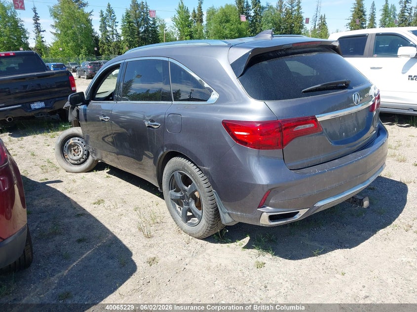 Vin: 5fryd4h88hb502971, lot: 30078769, acura mdx 20173