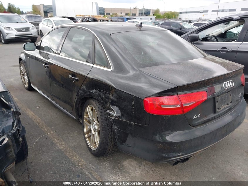 Vin: wauffcfl8fn011817, lot: 30079645, audi a4 premium plus 20153