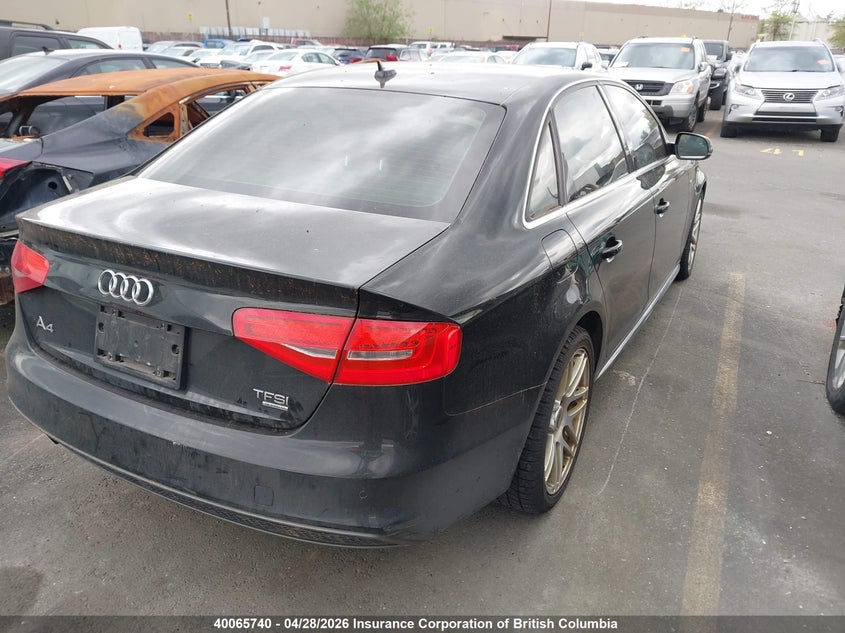 Vin: wauffcfl8fn011817, lot: 30079645, audi a4 premium plus 20154