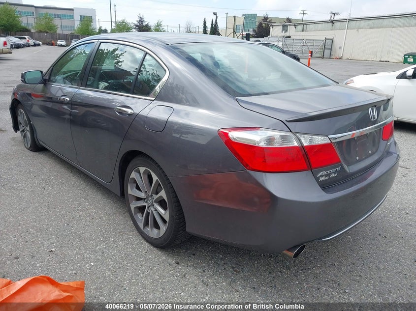 Vin: 1hgcr2f51ea810192, lot: 30079919, honda accord sport 20143
