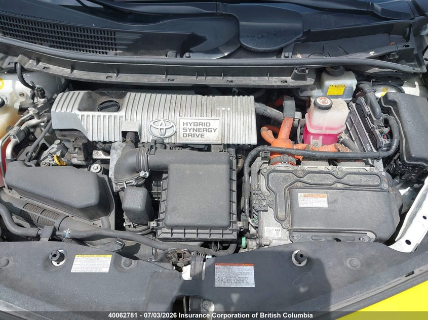 2018 TOYOTA PRIUS V (+) WAGON 1.8L I-4 DOHC, VVT, 98HP