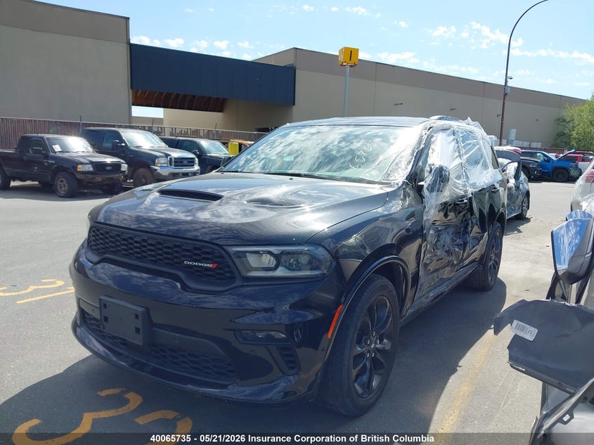 Vin: 1c4sdjct7pc574340, lot: 30080588, dodge durango r/t 20232