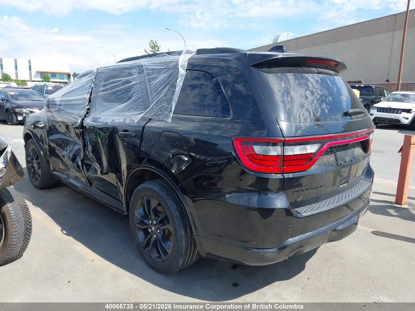 Vin: 1c4sdjct7pc574340, lot: 30080588, dodge durango r/t 20233