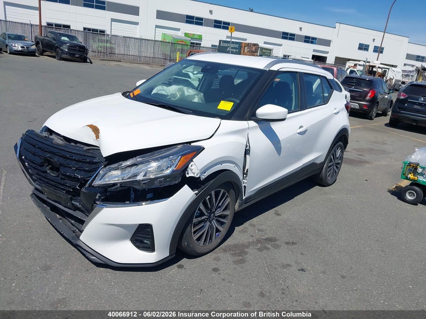 Vin: 3n1cp5cv9sl464684, lot: 30080749, nissan kicks 20252