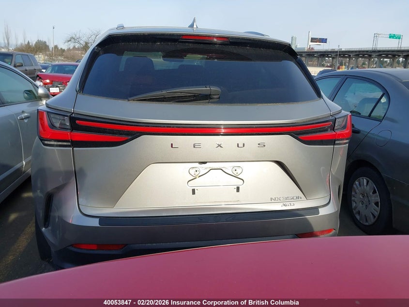 2024 Lexus Nx 350H Base/350H Premium/350H Luxury VIN: 2T2GKCEZ3RC023305 Lot: 40053847