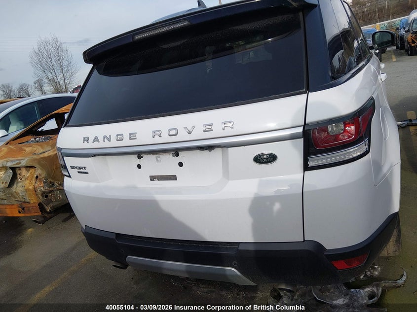 2016 Land Rover Range Rover Sport Hse VIN: SALWR2KF1GA584404 Lot: 40055104