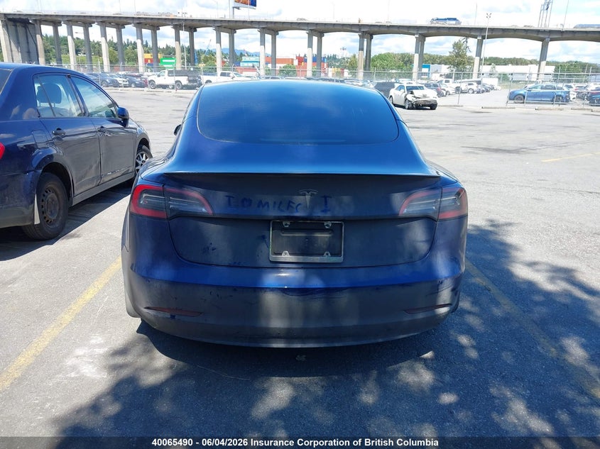 2022 Tesla Model 3 VIN: 5YJ3E1EC0NF266263 Lot: 40065490