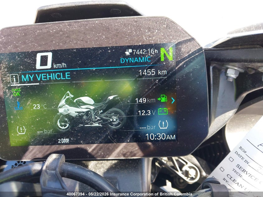 2025 BMW S 1000 Rr VIN: WB10P2306S6L46957 Lot: 40067394