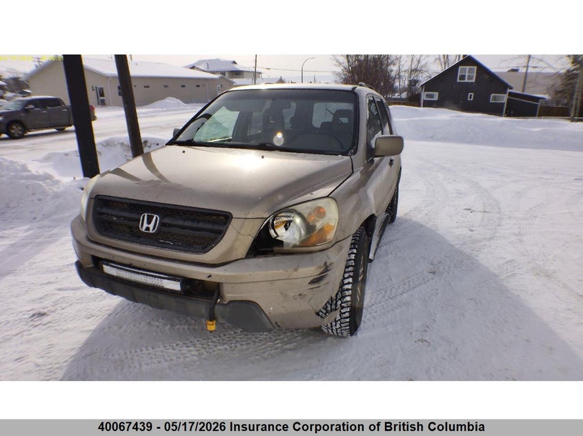 2004 HONDA PILOT N/A 3.5L V6 FI SOHC F4