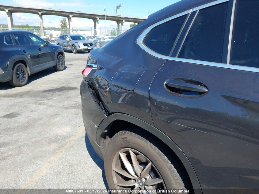2022 BMW X4 VIN: 5UX33DT02N9K15873 Lot: 40067691