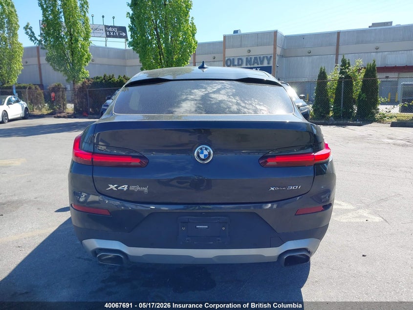 2022 BMW X4 VIN: 5UX33DT02N9K15873 Lot: 40067691