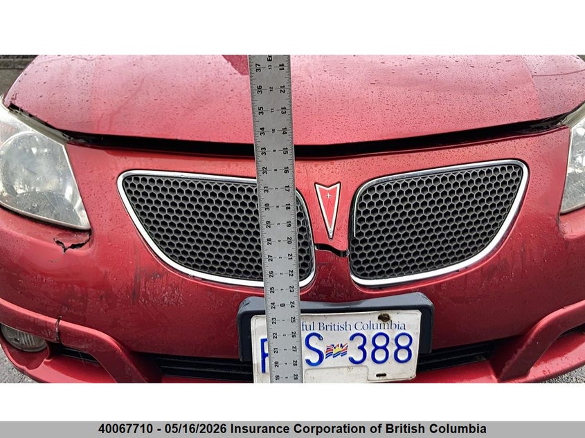 2005 Pontiac Vibe VIN: 5Y2SM638X5Z444717 Lot: 40067710