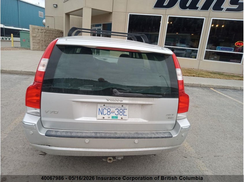 2007 Volvo V70 VIN: YV1SJ592372640588 Lot: 40067986