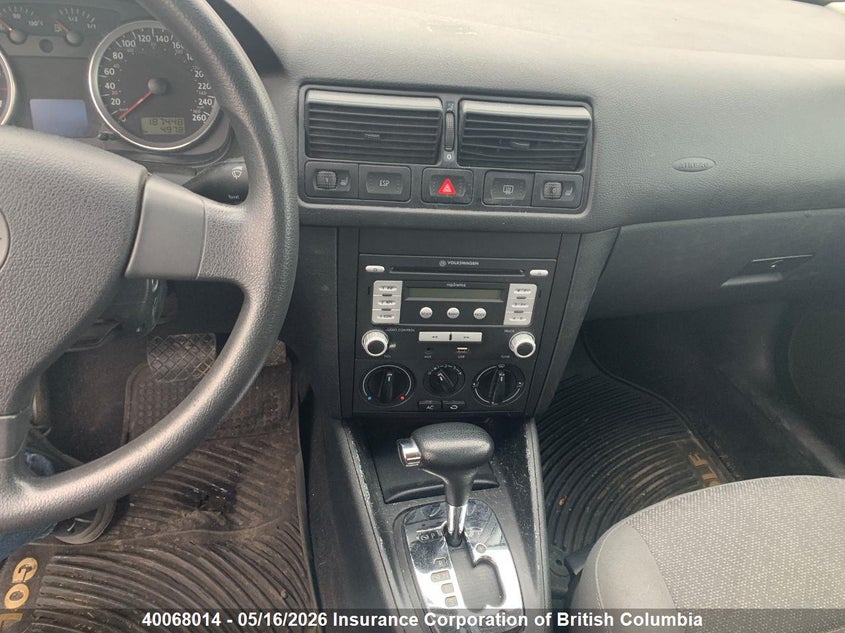 2009 Volkswagen Golf VIN: 9BWEL61J194016954 Lot: 40068014