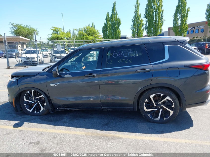 2025 Mitsubishi Outlander Phev Gt Noir/Gt S-Awc VIN: JA4T5WA98SZ611689 Lot: 40068051