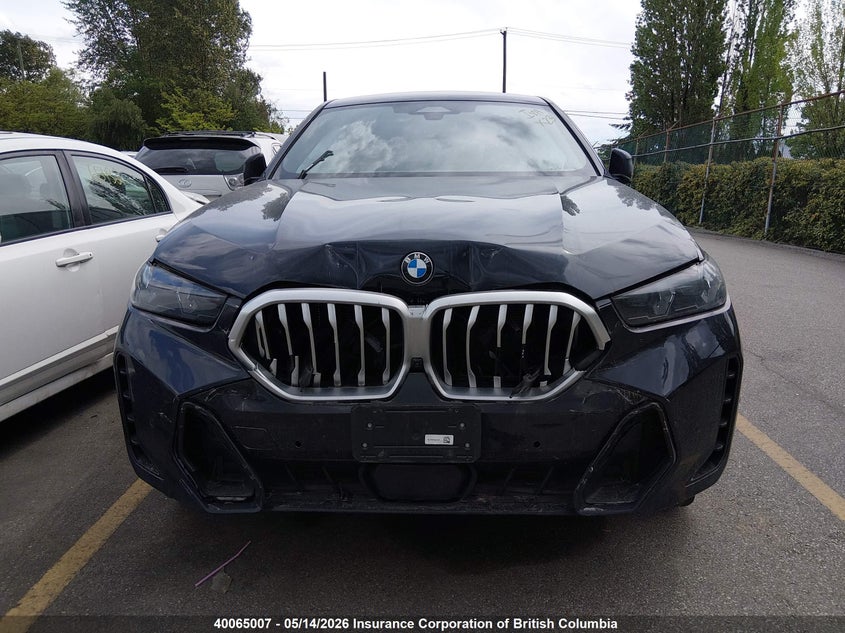 2025 BMW X6 xDrive40I VIN: 5UX33EX01S9X98738 Lot: 40065007