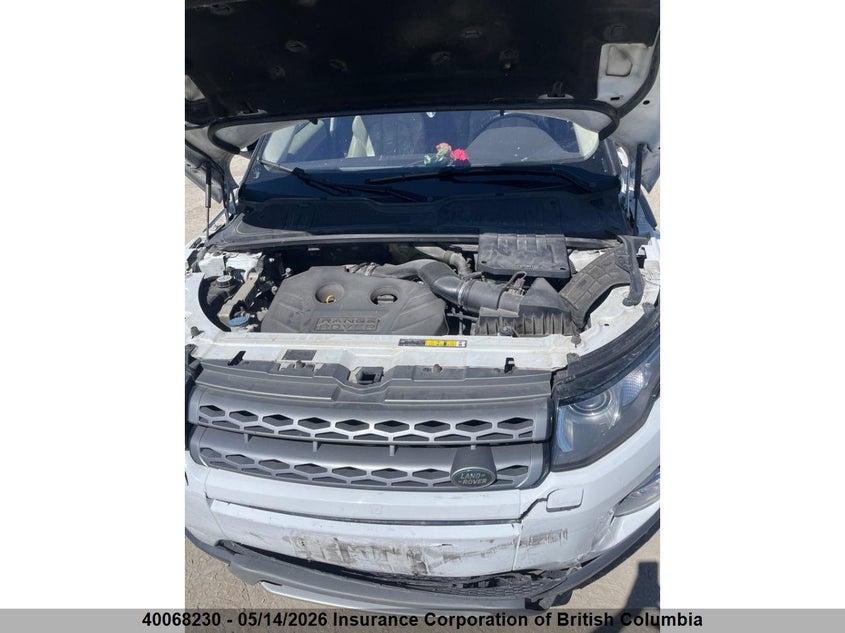 2014 Land Rover Range Rover Evoque Pure Plus VIN: SALVP2BG9EH893875 Lot: 40068230