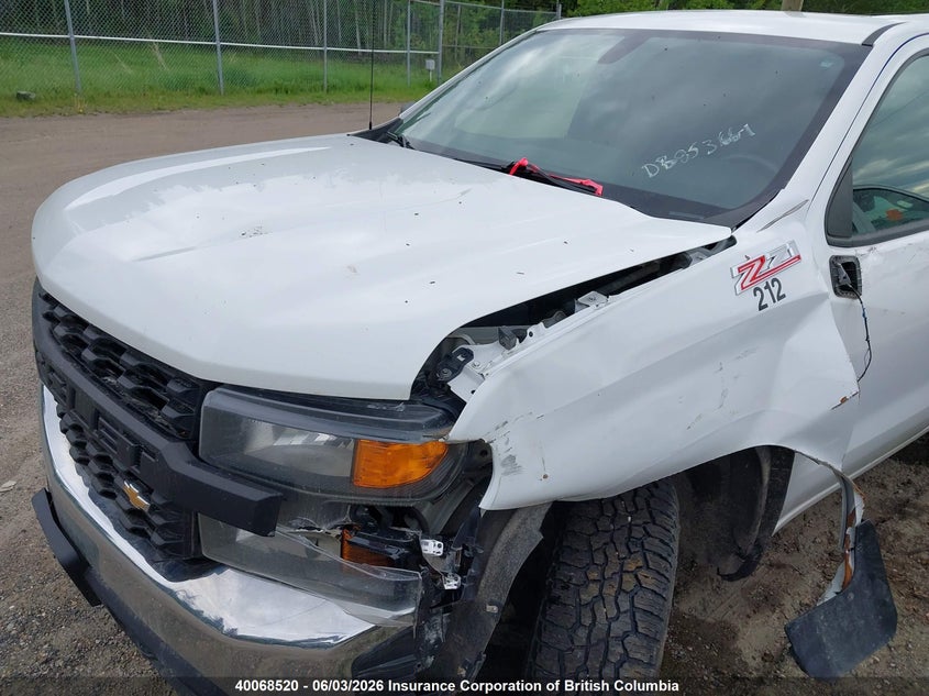2021 Chevrolet Silverado K1500 VIN: 1GCUYAEF4MZ315009 Lot: 40068520