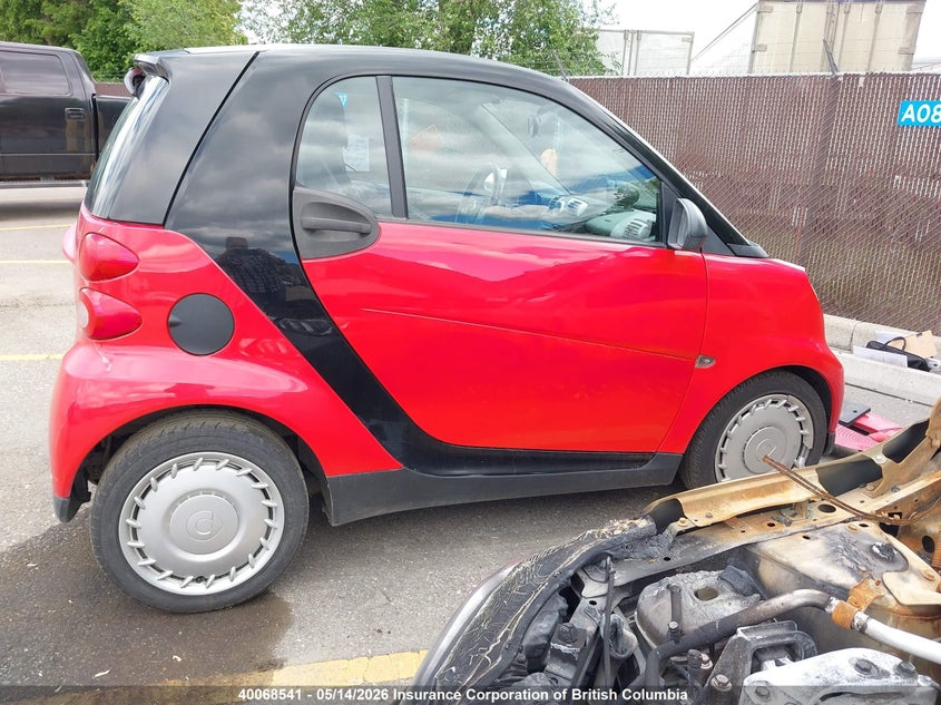 2010 Smart Fortwo Pure/Passion VIN: WMEEJ3BA3AK384227 Lot: 40068541