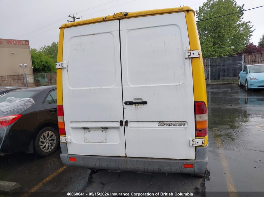 2005 Dodge Sprinter 2500 VIN: WD0BD144855810025 Lot: 40068641