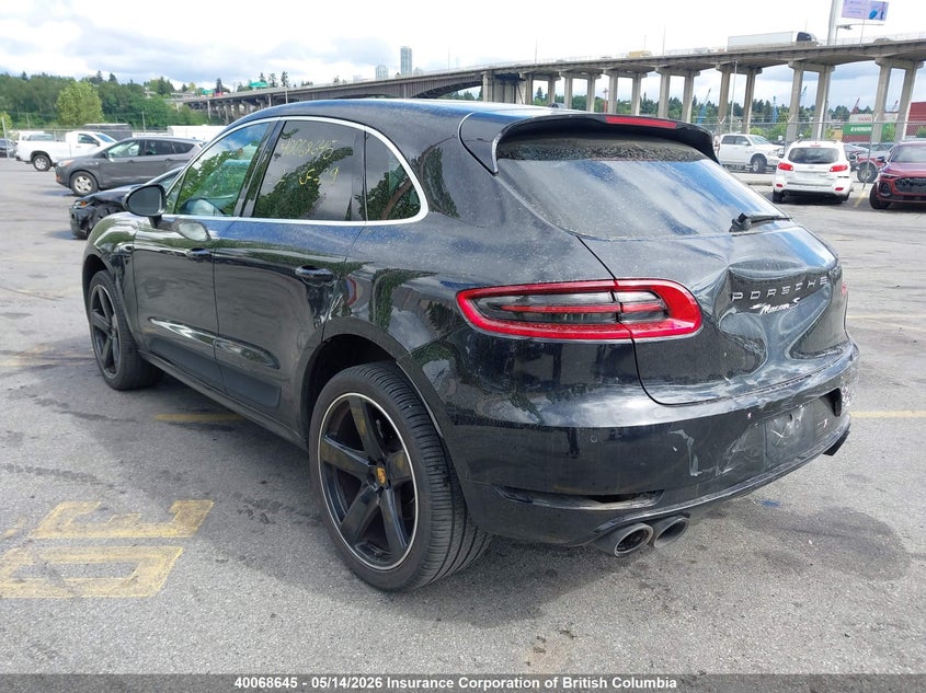 Vin: wp1ab2a51flb63380, lot: 30083134, porsche macan 20153