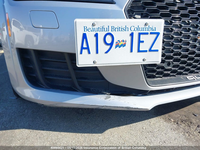 2016 Audi Tt VIN: TRUC5AFV4G1025498 Lot: 40065621