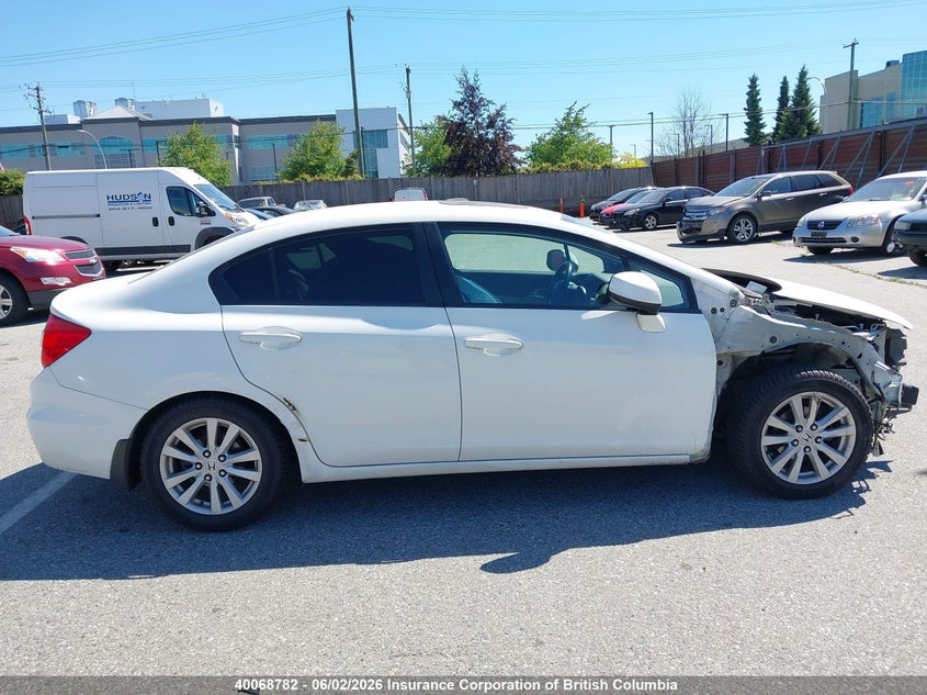 2012 Honda Civic VIN: 2HGFB2F58CH031050 Lot: 40068782