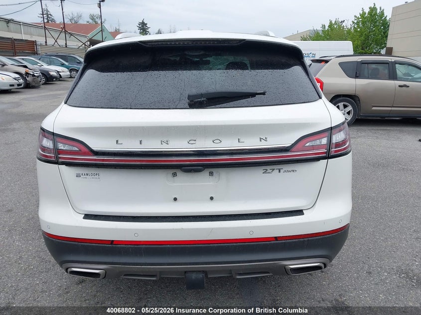2020 Lincoln Nautilus Reserve VIN: 2LMPJ8KP3LBL12756 Lot: 40068802