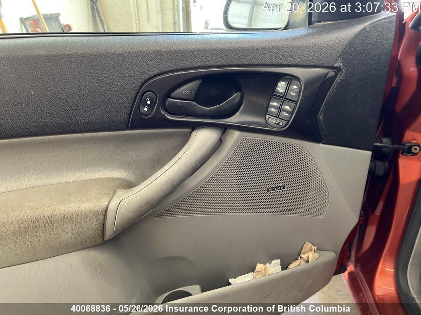 2005 FORD FOCUS SEDAN 2.0L I-4 DOHC, 136HP