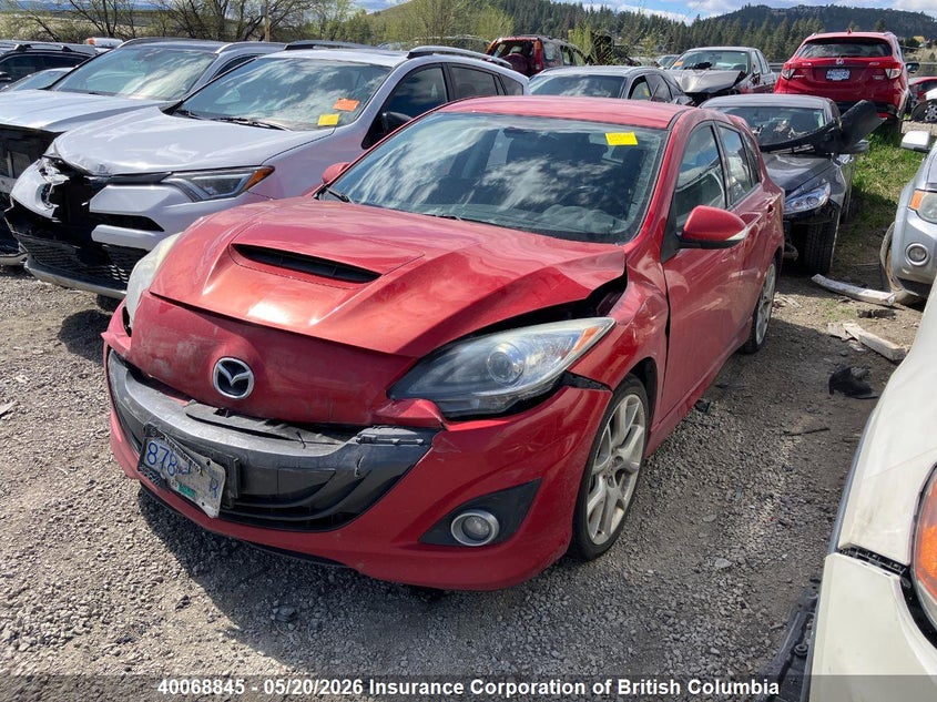 Vin: jm1bl1h33a1202217, lot: 30083389, mazda speed 3 20102