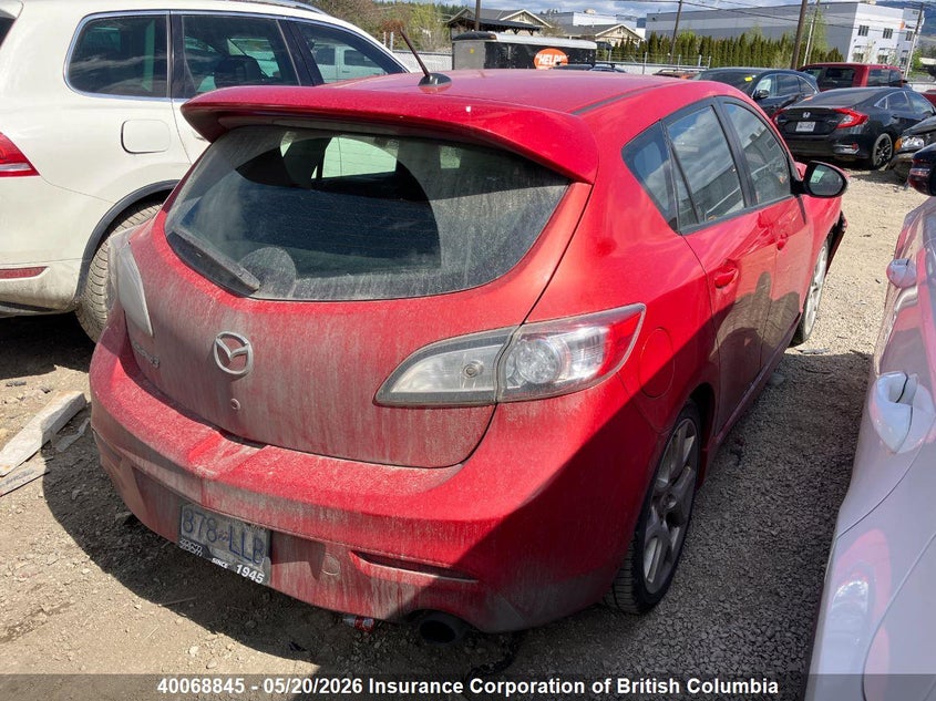 Vin: jm1bl1h33a1202217, lot: 30083389, mazda speed 3 20104