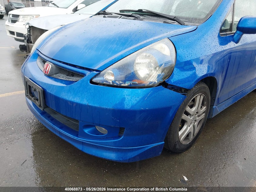 2007 Honda Fit VIN: JHMGD37607S813401 Lot: 40068873