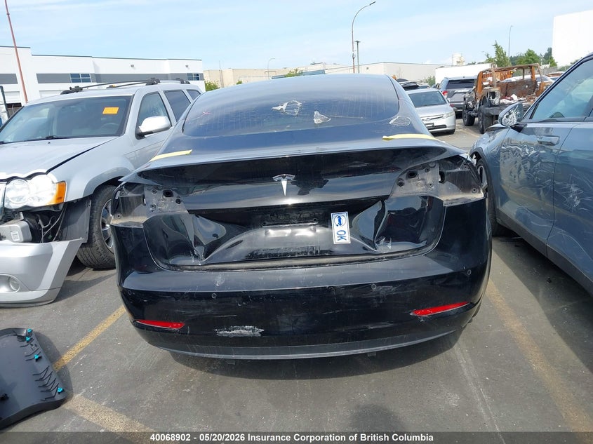 2020 Tesla Model 3 VIN: 5YJ3E1EA9LF715144 Lot: 40068902