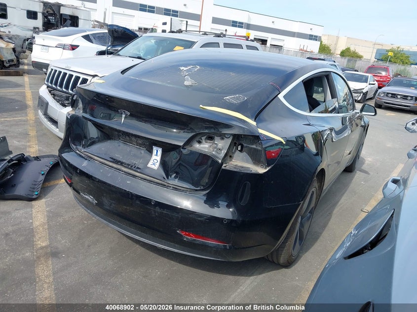 Vin: 5yj3e1ea9lf715144, lot: 30083459, tesla model 3 20204