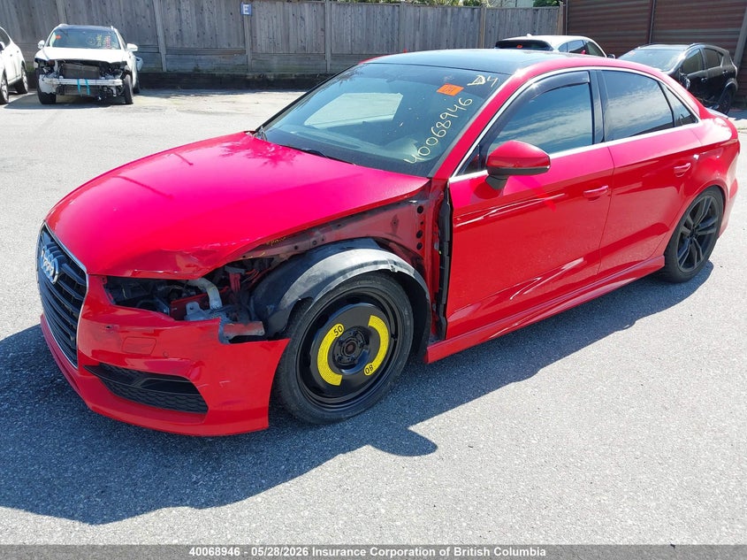 Vin: waukfrff1f1008342, lot: 30083509, audi a3 20152