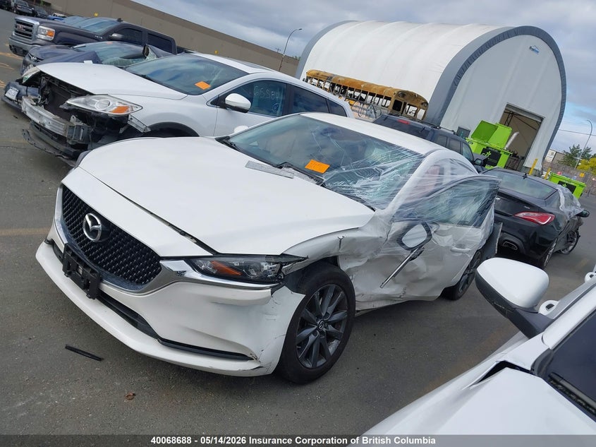 Vin: jm1gl1um6j1333825, lot: 30083580, mazda 6 sport 20182