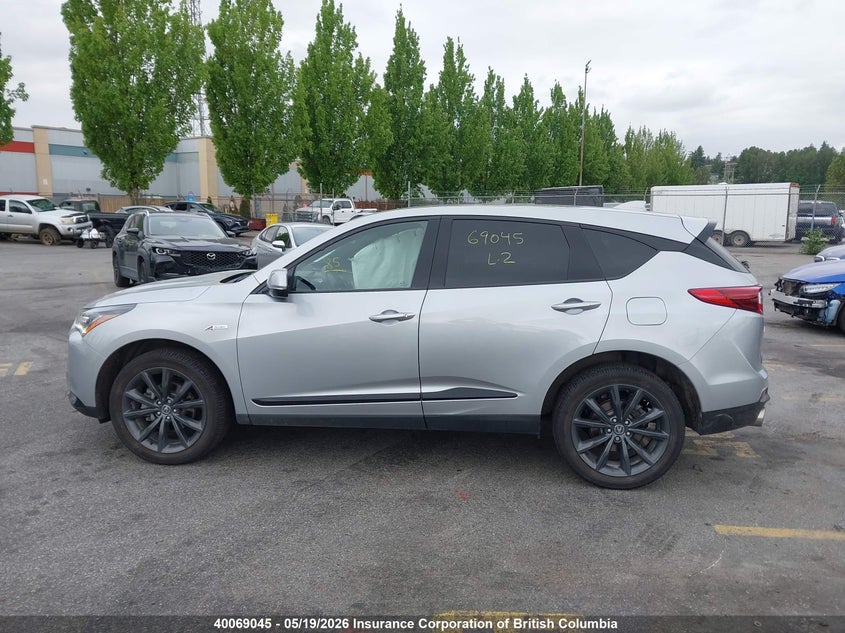 2025 Acura Rdx VIN: 5J8TC2H60SL801491 Lot: 40069045