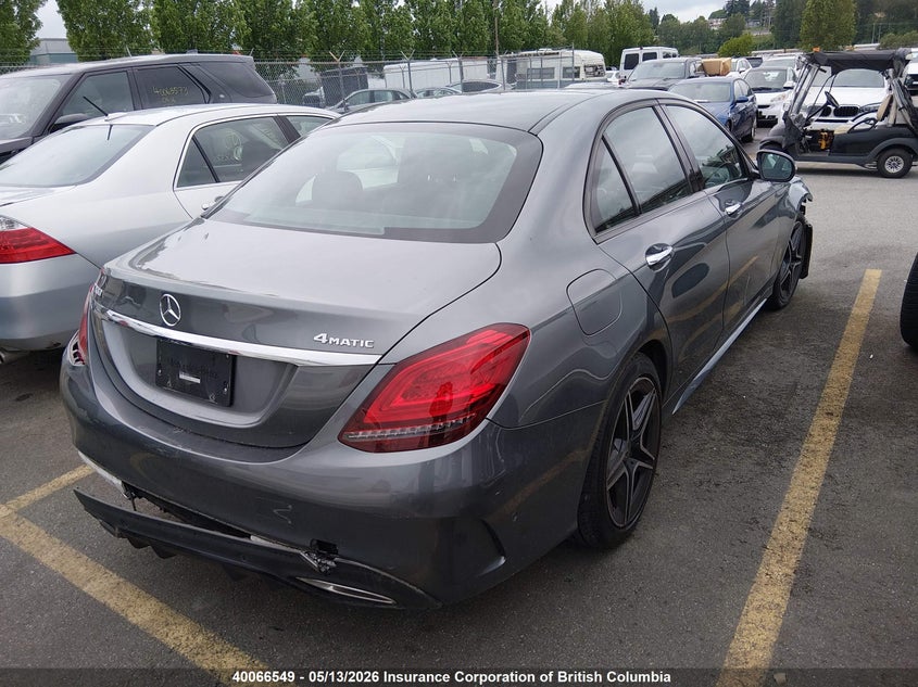 Vin: w1kwf8eb8mr632611, lot: 30083634, mercedes-benz c 300 4matic 20214
