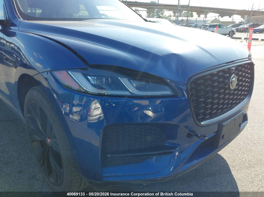 2021 Jaguar F-Pace S VIN: SADCJ2EX8MA679225 Lot: 40069133