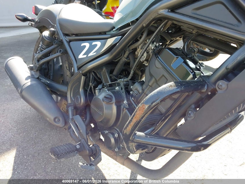 2019 Honda Cmx300 A VIN: MLHNC5362K5200326 Lot: 40069147