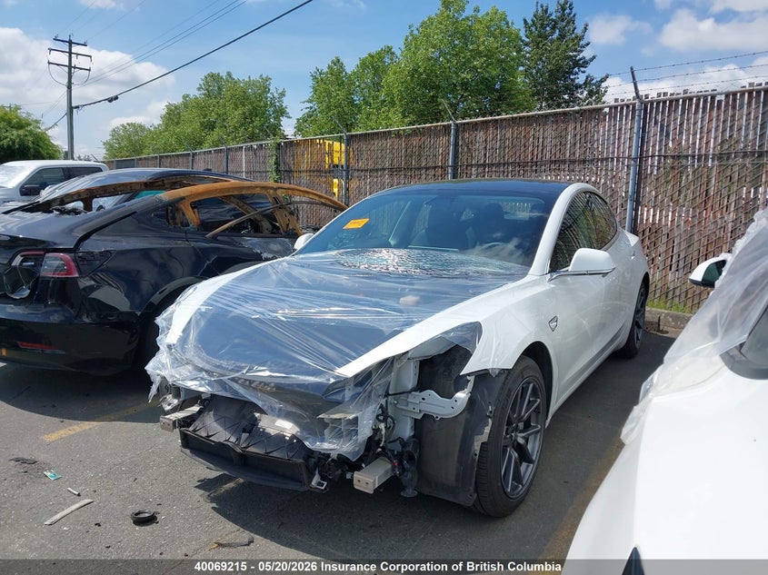 Vin: 5yj3e1ea9lf784075, lot: 30083861, tesla model 3 20202