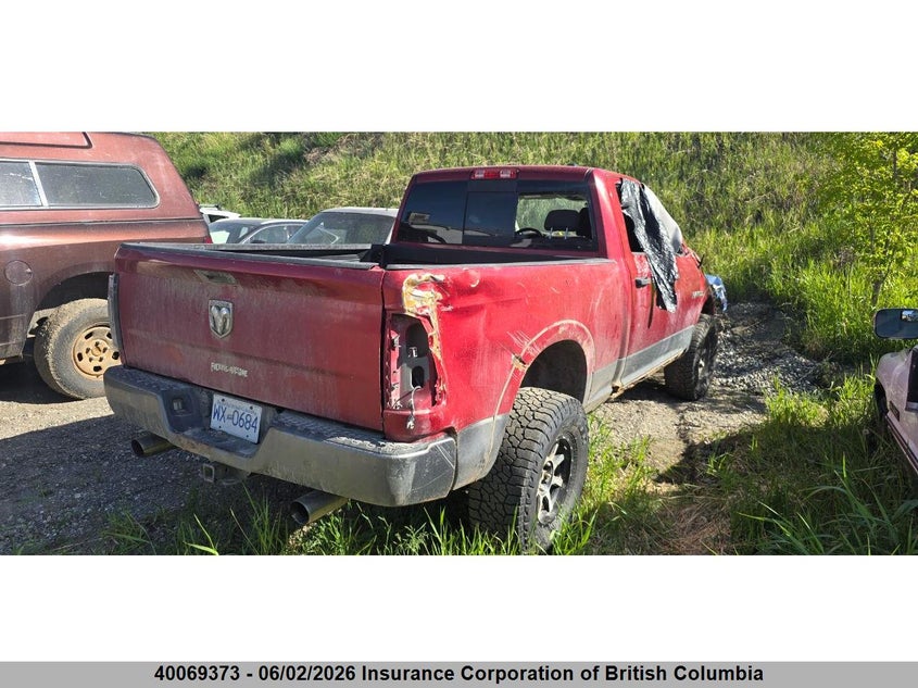 2010 DODGE RAM PICKUP 5.7L V-8 VVT, 390HP