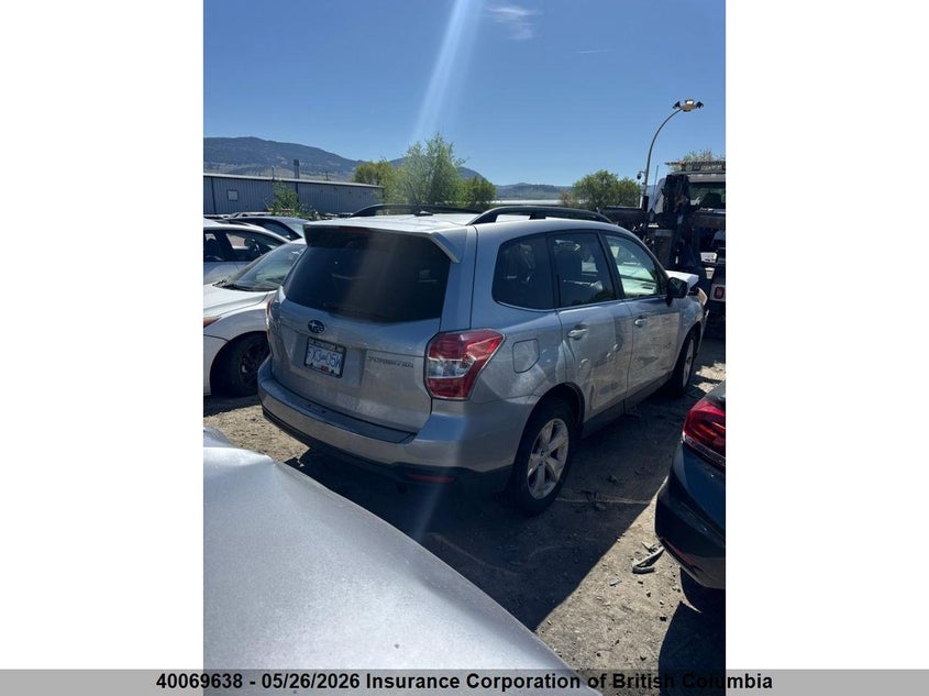 Vin: jf2sjclc3eh427566, lot: 30084346, subaru forester 2.5i touring 20144