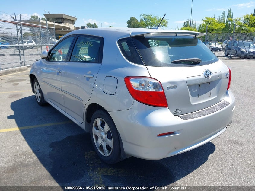 Vin: 2t1ke4ee1ac038012, lot: 30084365, toyota matrix xr 20103