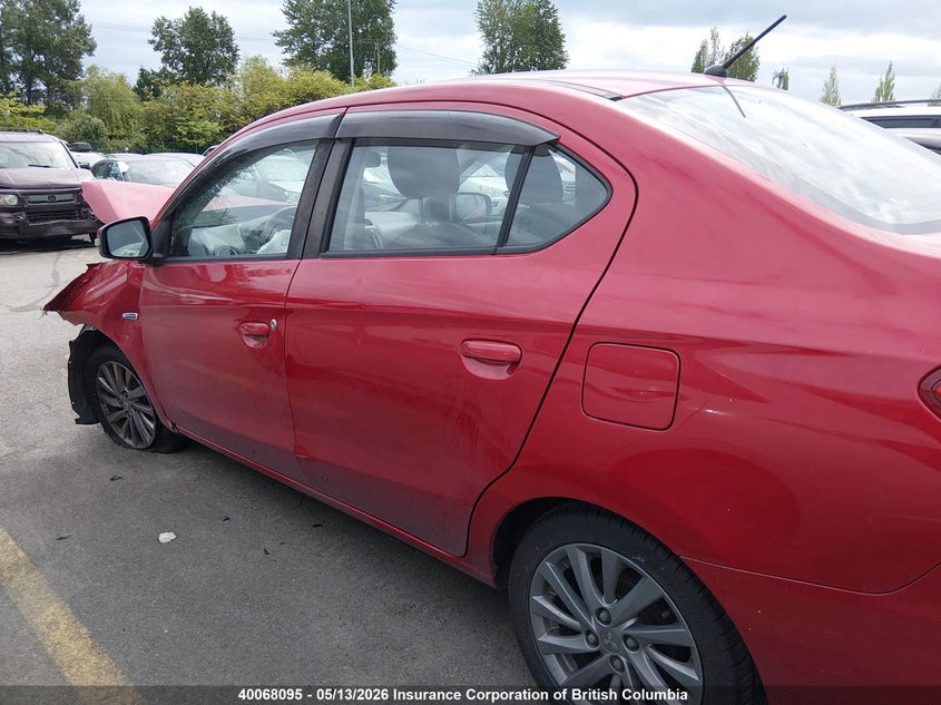 2017 Mitsubishi Mirage G4 Se VIN: ML32F4FJ7HHF16633 Lot: 40068095