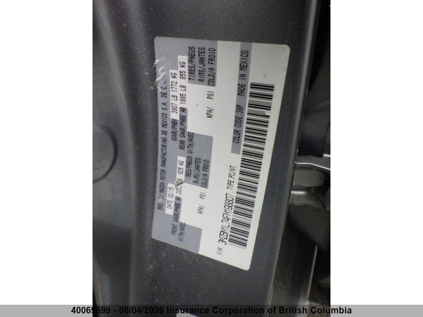 2015 Mazda 3 Touring VIN: 3MZBM1L74FM198807 Lot: 40069699