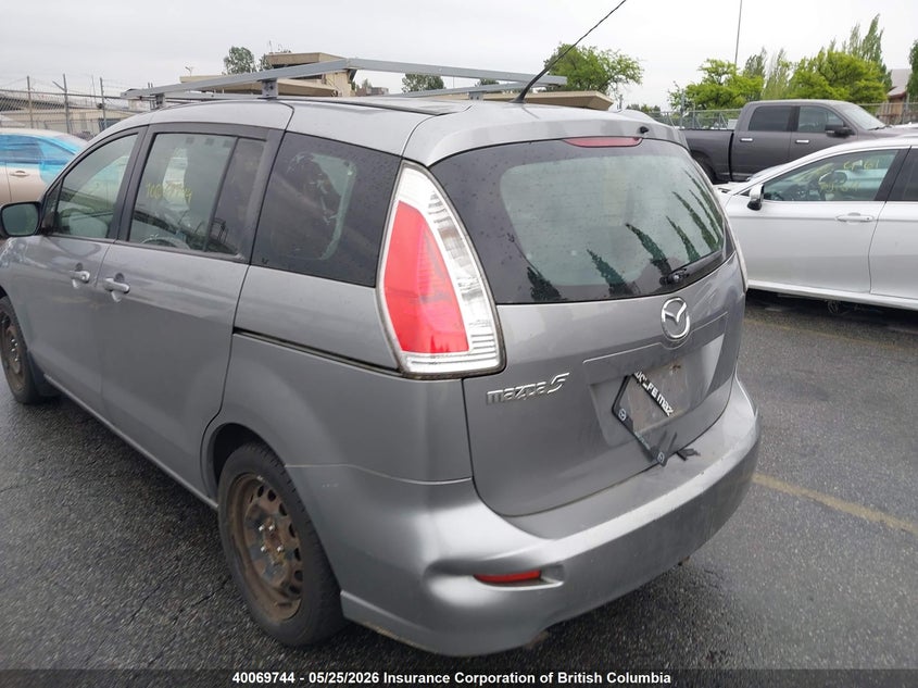 Vin: jm1cr2w35a0389767, lot: 30084468, mazda 5 20103