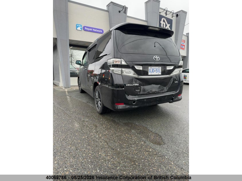2009 TOYOTA ALPHARD N/A N/A